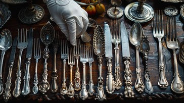 Silverware and spoons servers!